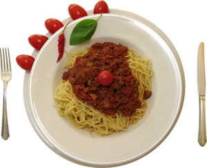 spaghetti poivre des �les